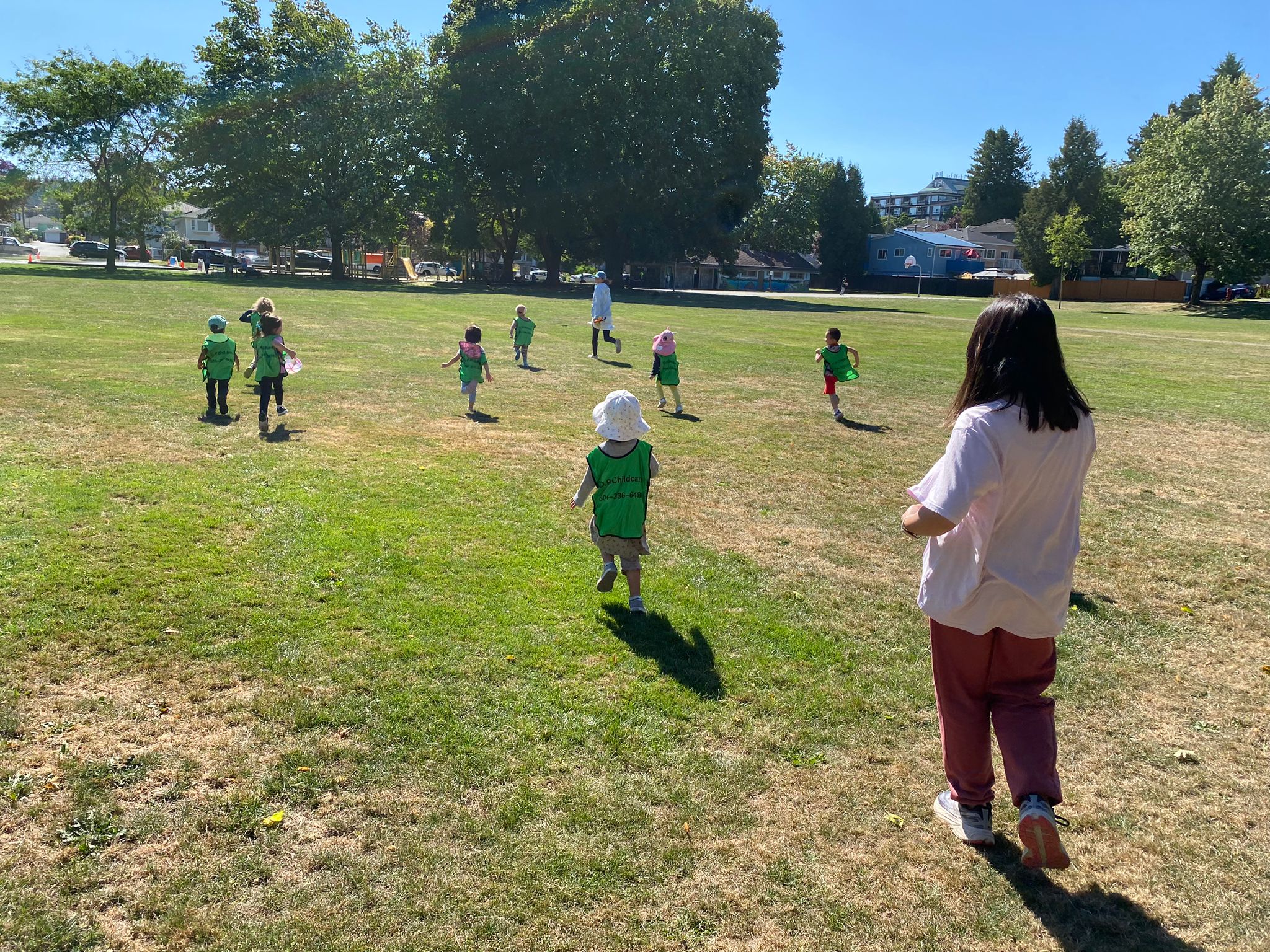 Daycare - Outdoor play at Park