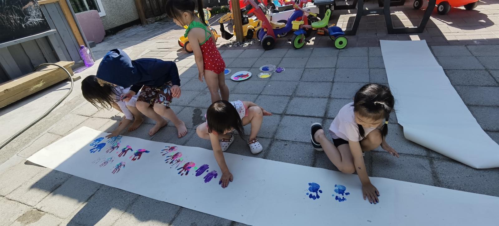 Daycare - Summer Group Art Activity